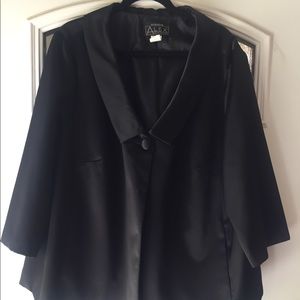 Black Satin Jacket